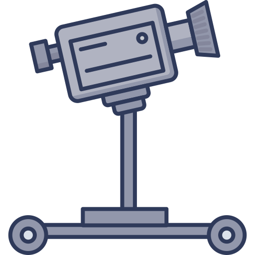 Video camera Dinosoft Lineal Color icon