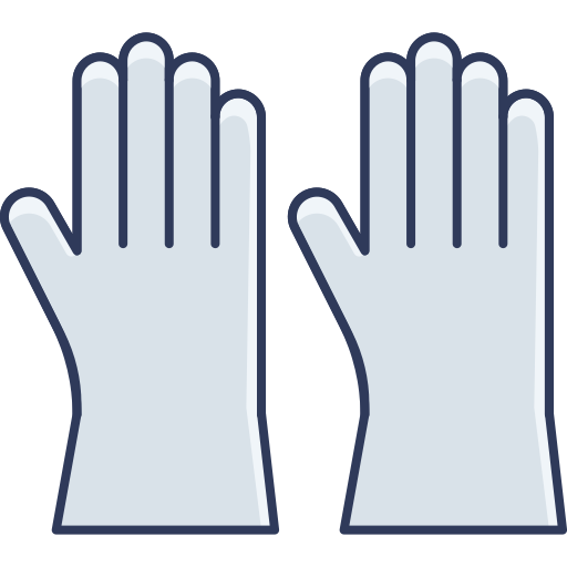 gumowe rękawiczki Dinosoft Lineal Color ikona