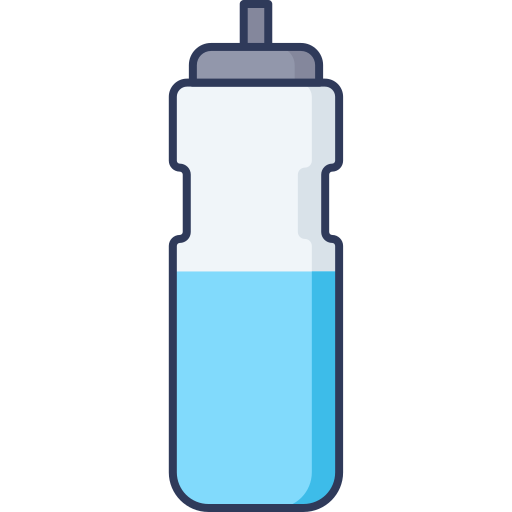 Water bottle Dinosoft Lineal Color icon