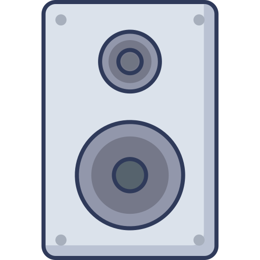 拡声器 Dinosoft Lineal Color icon