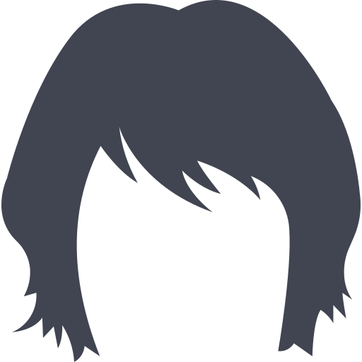 cabello de mujer Dinosoft Flat icono
