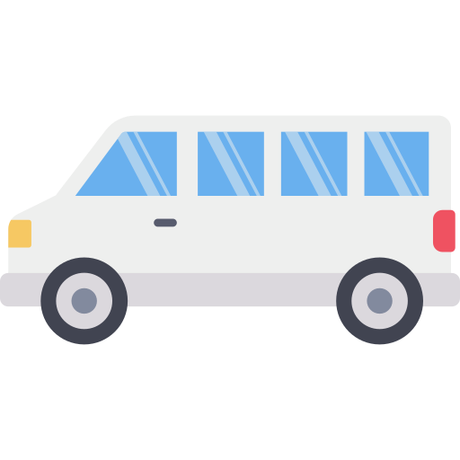 Minivan Dinosoft Flat icon
