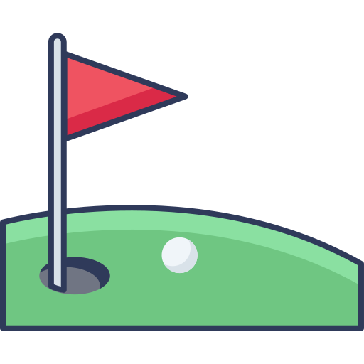 골프 Dinosoft Lineal Color icon