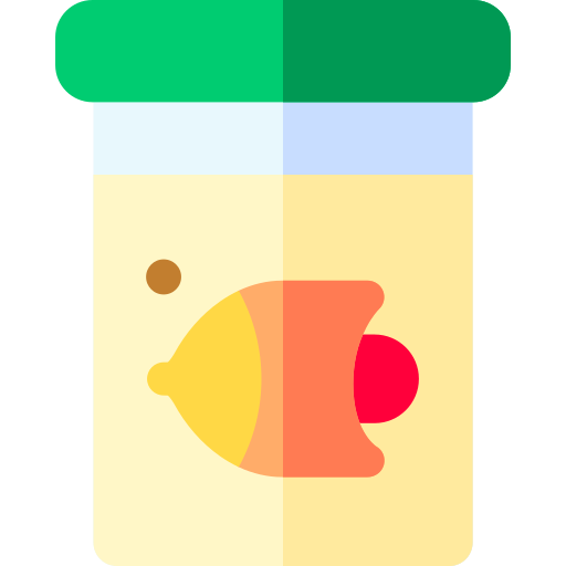 魚のエサ Basic Rounded Flat icon