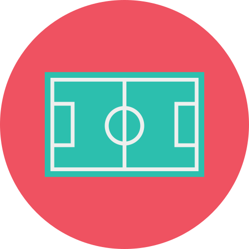 campo de fútbol Dinosoft Circular icono