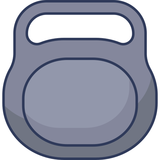 Kettlebell Dinosoft Lineal Color icon