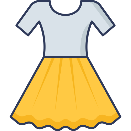 Dress Dinosoft Lineal Color icon