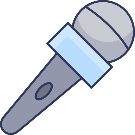 Microphone Dinosoft Lineal Color icon