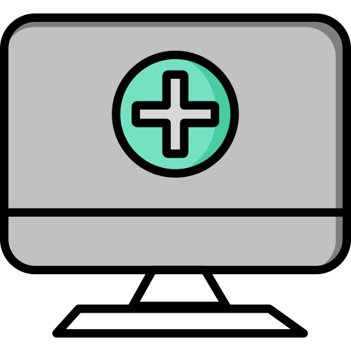 desktop Generic Outline Color icon