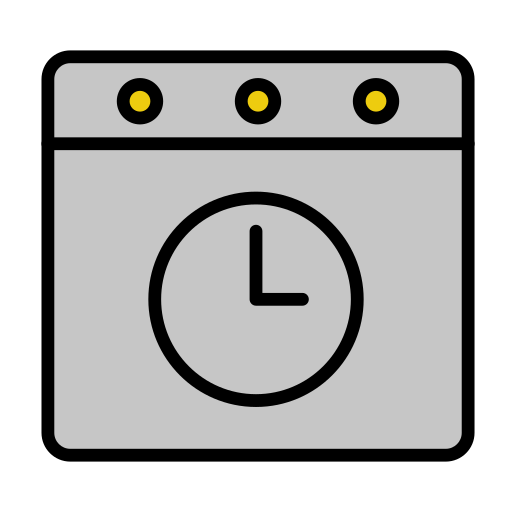 시간 계획 Generic Outline Color icon