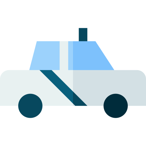 Taxi Basic Straight Flat icon