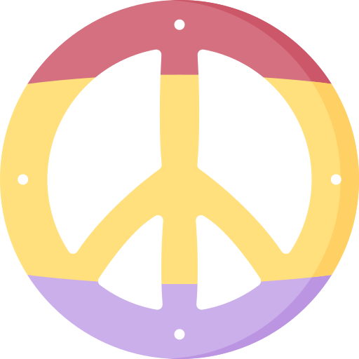 Peace sign Special Flat icon