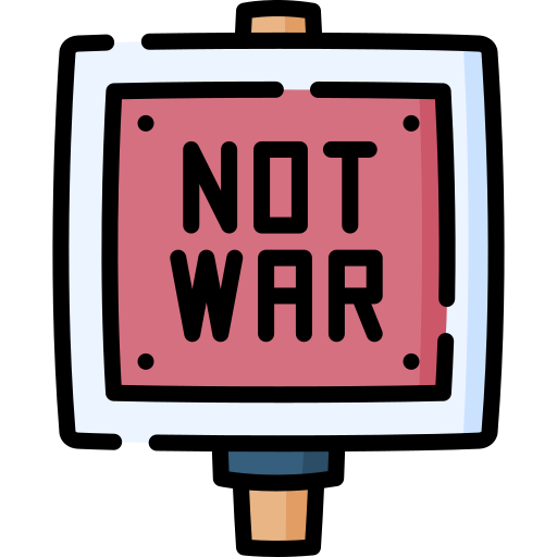 No war Special Lineal color icon