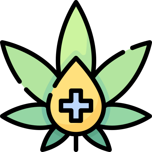 marijuana Special Lineal color icono