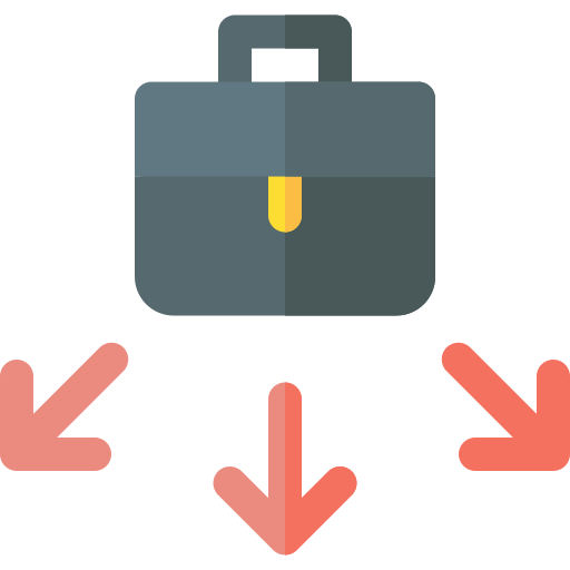 outsourcing Basic Rounded Flat ikona