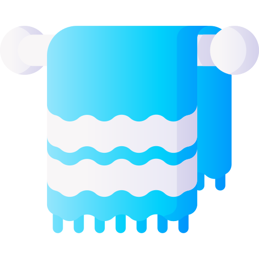 Towel 3D Basic Gradient icon