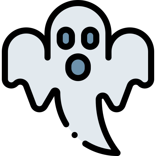 Ghost Detailed Rounded Lineal color icon
