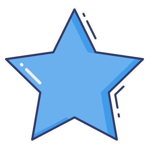 estrella Dinosoft Lineal Color icono