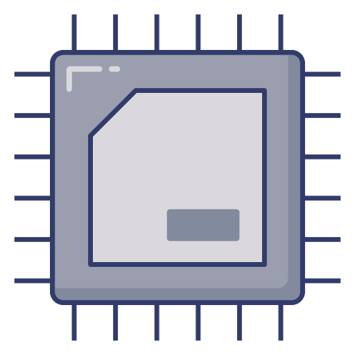 chip Dinosoft Lineal Color icono