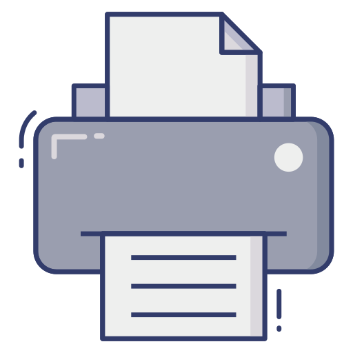 Printer Dinosoft Lineal Color icon