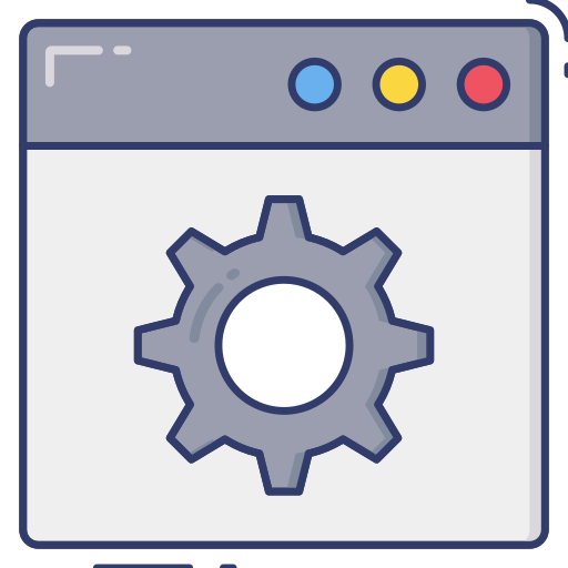 navegador web Dinosoft Lineal Color icono
