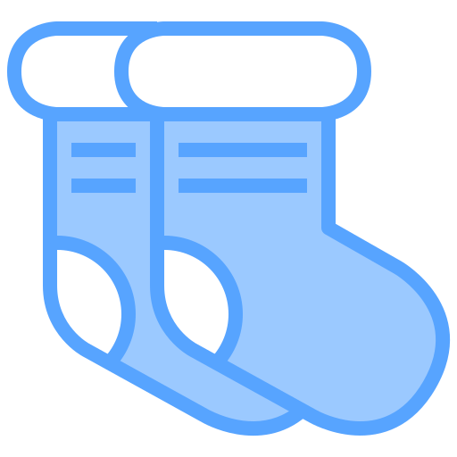 sokken Generic Blue icoon