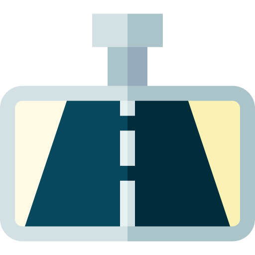 specchietto retrovisore Basic Straight Flat icona