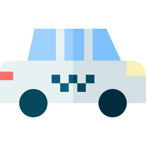 Такси Basic Straight Flat иконка