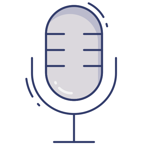 mikrofon Dinosoft Lineal Color ikona