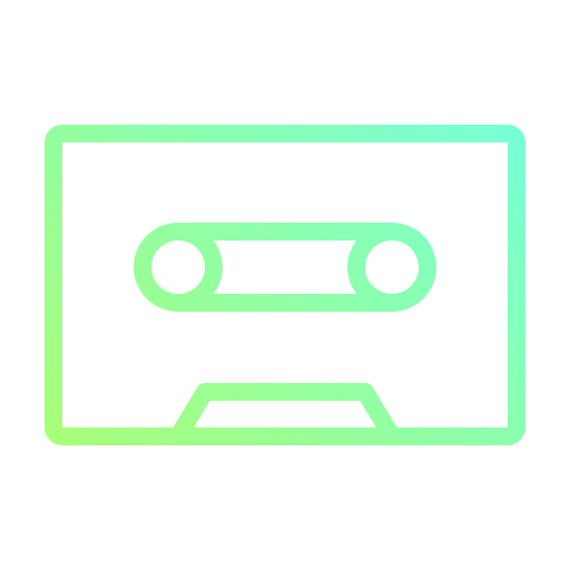 kaseta Generic Gradient ikona