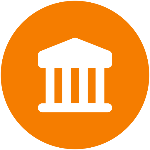 bank Vector Stall Flat icon