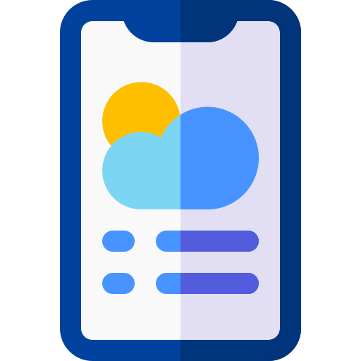 weer-app Basic Rounded Flat icoon
