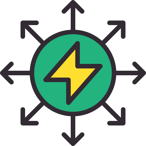 에너지 Generic Outline Color icon