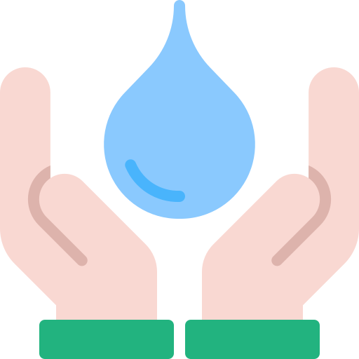 ahorrar agua Generic Flat icono