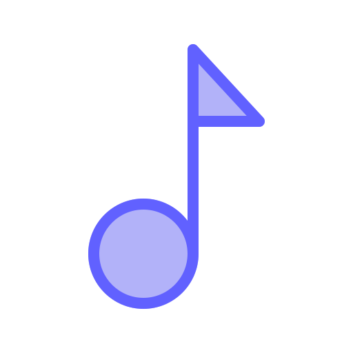 musica Generic Outline Color icona