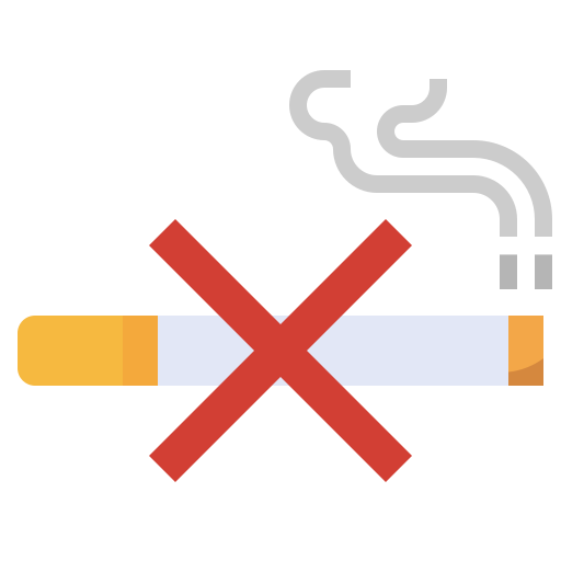 no fumar Surang Flat icono