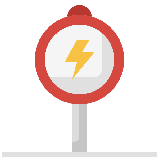 señal de advertencia Surang Flat icono