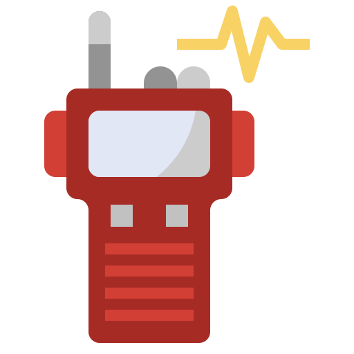 walkie-talkie Surang Flat icoon
