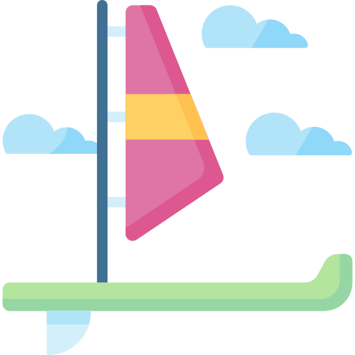 windsurfingu Special Flat ikona