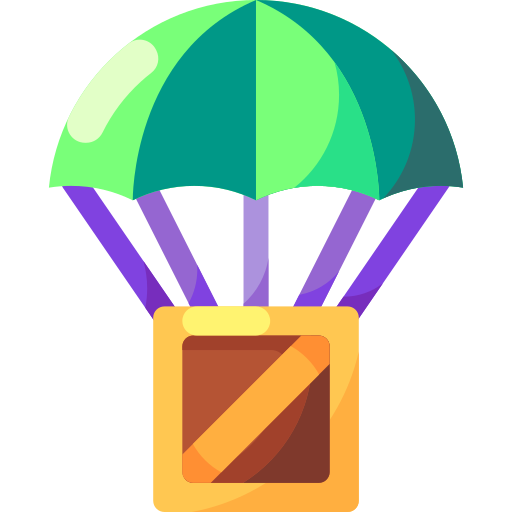 Parachute Special Shine Flat icon