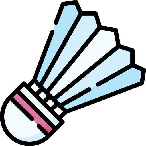 Shuttlecock Special Lineal color icon