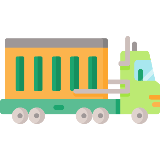 Cargo truck Special Flat icon