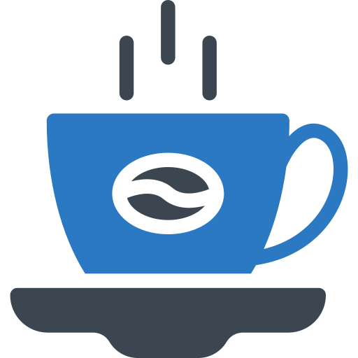 커피 Generic Blue icon