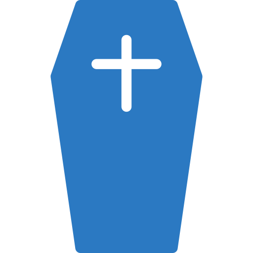 棺 Generic Blue icon