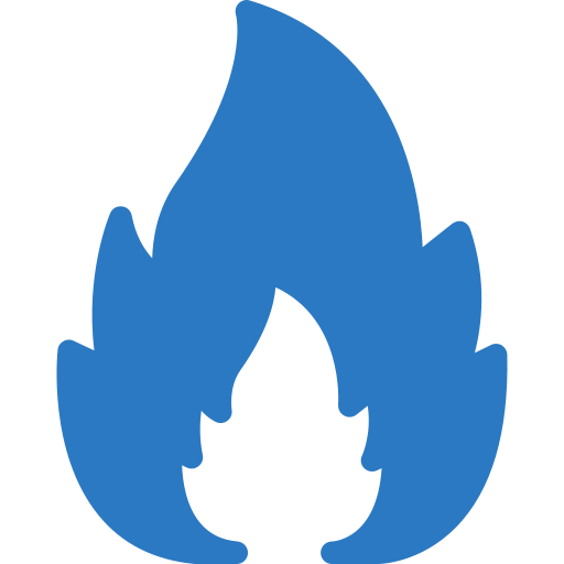 火 Generic Blue icon
