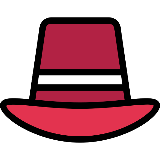 sombrero Vector Stall Lineal Color icono