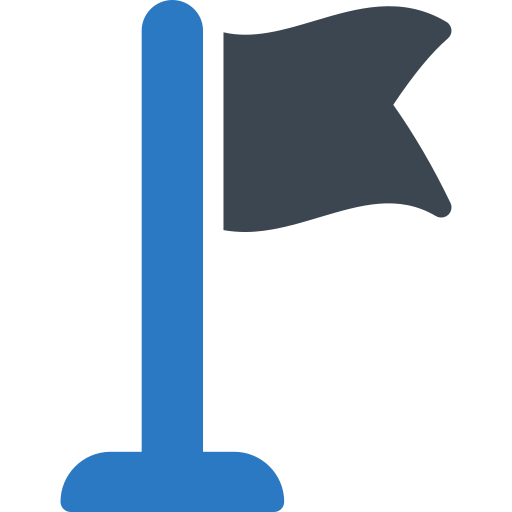 깃발 Generic Blue icon
