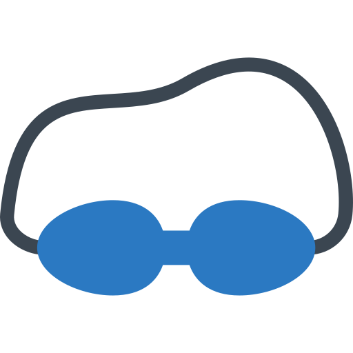 Swimming glasses Generic Blue icon