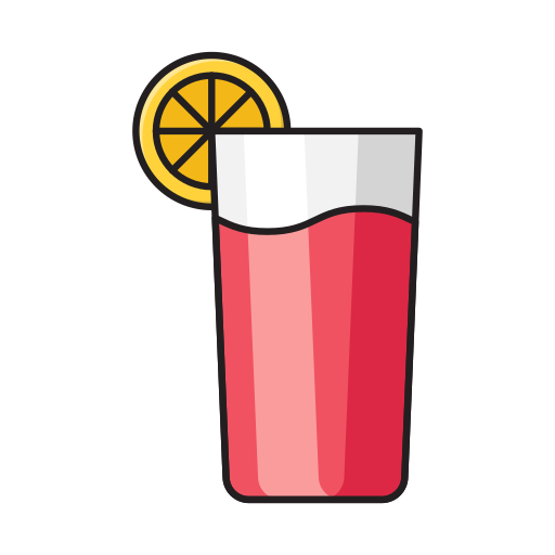 Drink Vector Stall Lineal Color icon