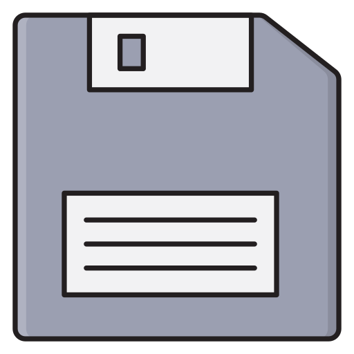 disco duro Vector Stall Lineal Color icono